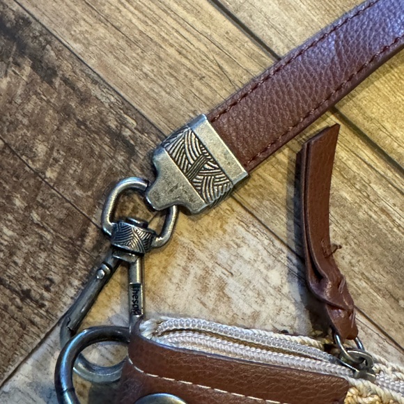 The Sak Tan and Brown Woven Shoulder Bag - Picture 3 of 6